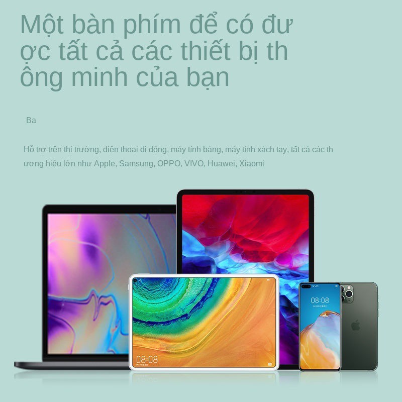 Bàn phím bluetooth ipad máy tính bảng phát sáng không dây Chuột Android bên ngoài Văn phòng Apple Huawei Unive