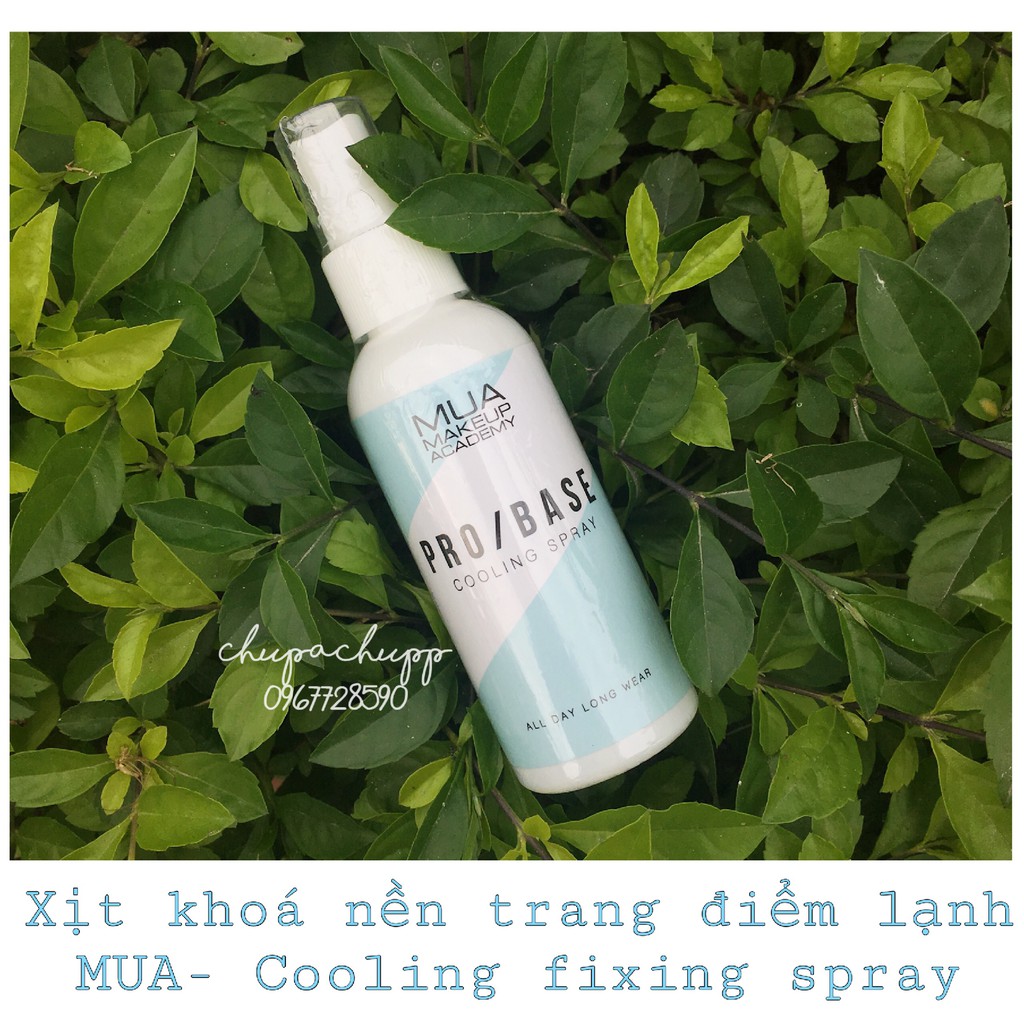 Xịt Khoá Nền Makeup Lạnh Dịu MUA Pro Base Fixing Spray Cooling | BigBuy360 - bigbuy360.vn
