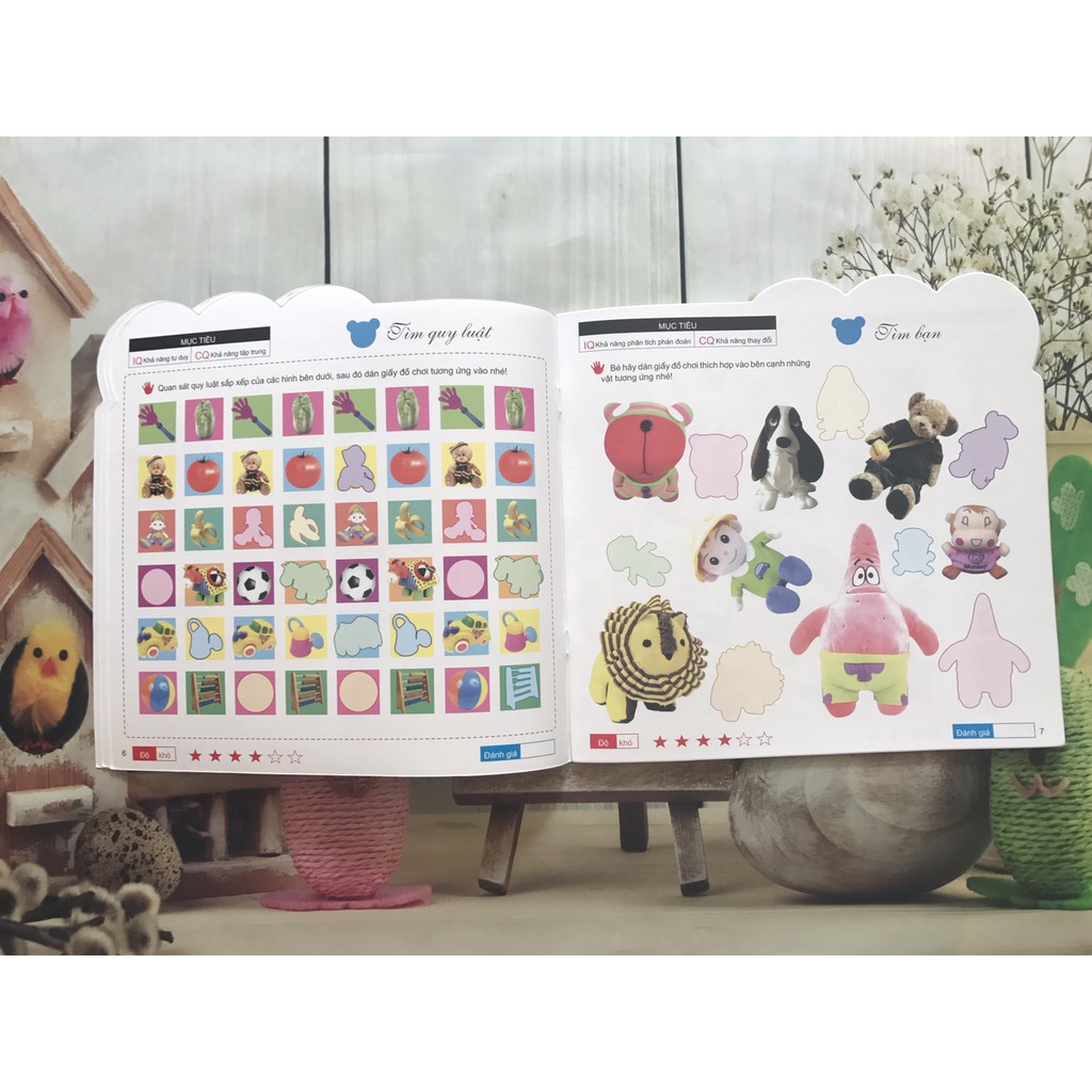 Sách - Đồ chơi của bé (200 Miếng bóc dán thông minh 2-6 tuổi) - Mới tái bản | BigBuy360 - bigbuy360.vn