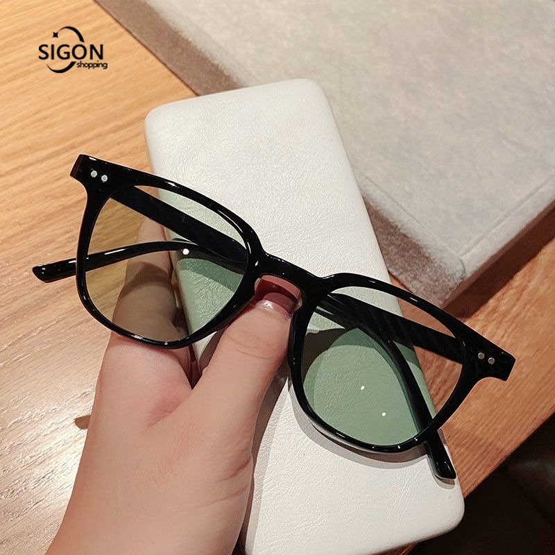 Kính Mát Bán Trong Suốt Chống Tia Cực Tím Chống Tia Cực Tím Thời Trang Cho Nữ