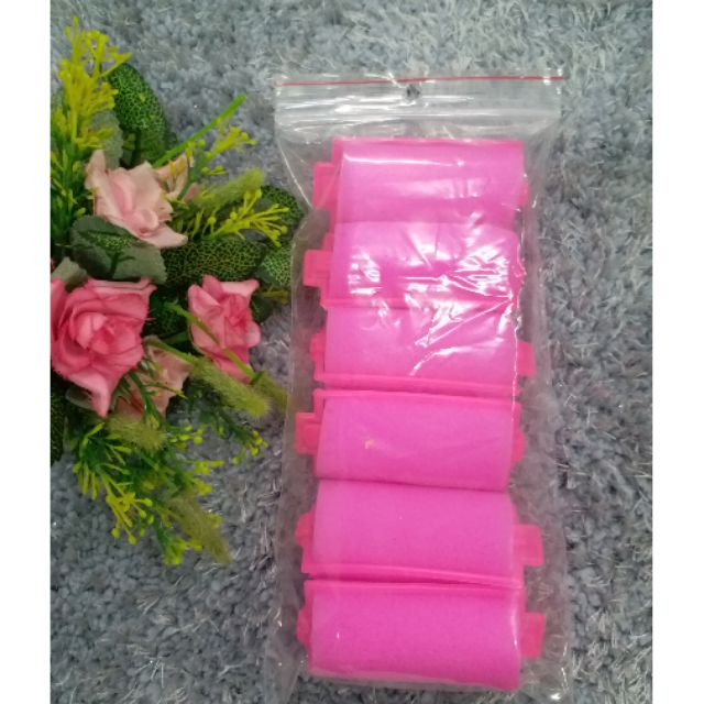 Vỉ 6 Lô Mút, Lô Nhựa cuốn tóc