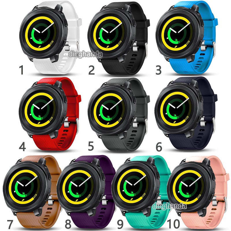 Dây đeo silicon mềm cho đồng hồ thông minh Samsung Gear Sport S4