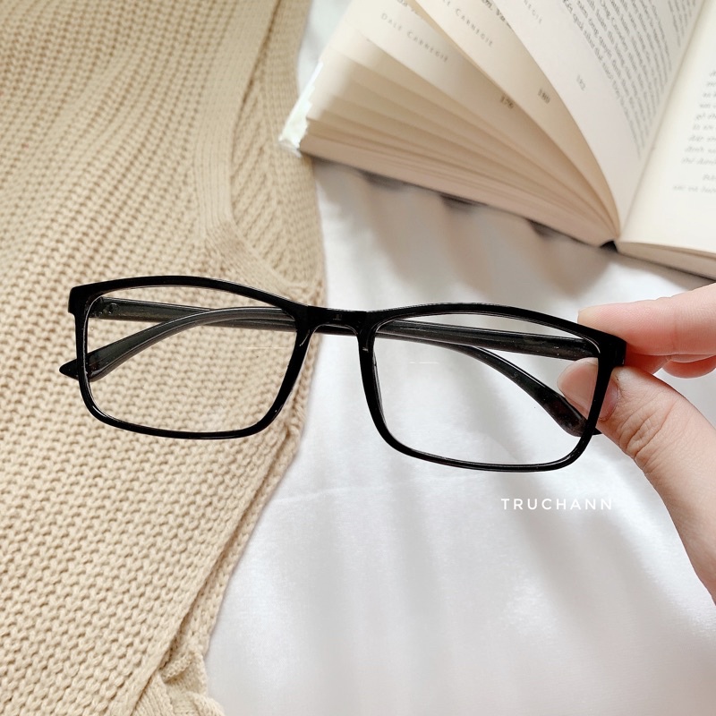 MẮT KÍNH VUÔNG GỌNG DẺO CỰC HOT ( ẢNH THẬT ) BAESHINY MK03