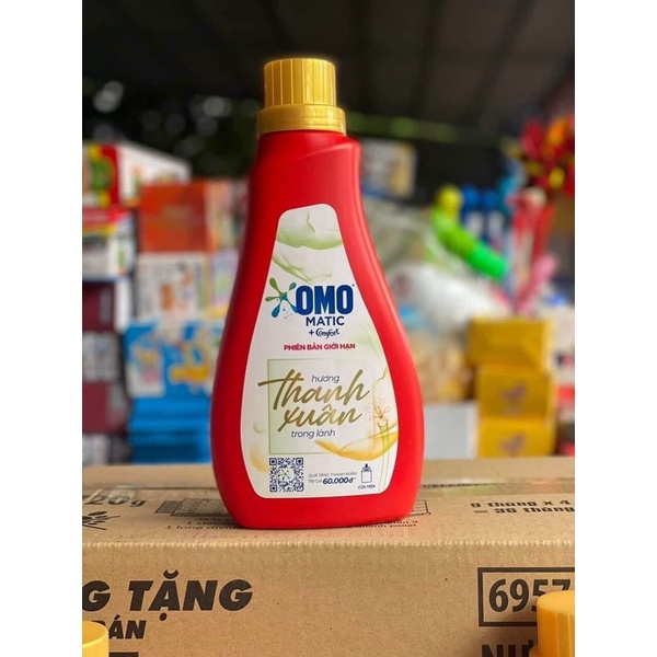 (Khuyến mãi)Nước giặt OMO matic+Comfor phiên bản giới hạn 720gr