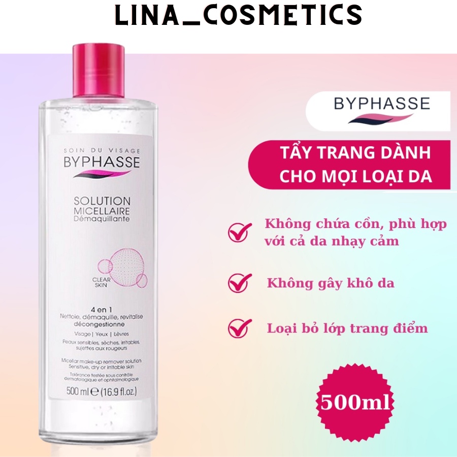 Nước Tẩy Trang Byphasse 500ml
