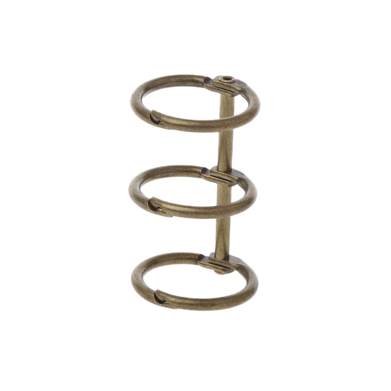 Kẹp Kim Loại 3 Lỗ Chuyên Dụng Cho Sổ Tay / Nhật Ký / Ảnh