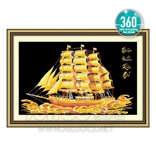 Tranh đính đá thuận buồm xuôi gió 77238