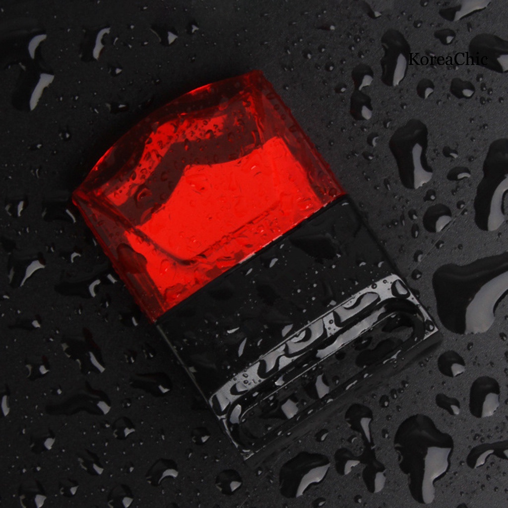 Đèn Led Đuôi Xe Đạp Cảnh Báo Chống Nước Có Nam Châm