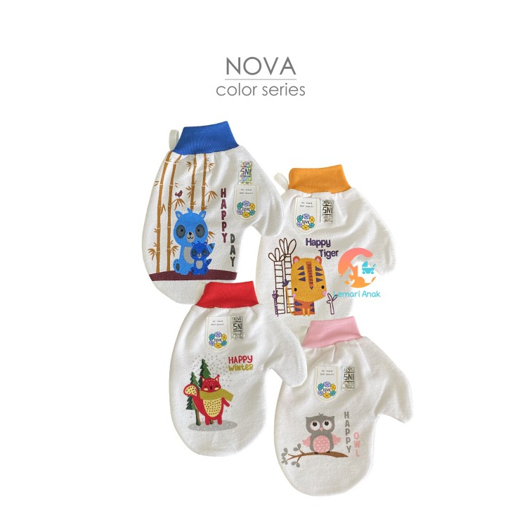 Bộ quần áo mềm mại cho bé sơ sinh B7V6 NOVA (Màu sắc)