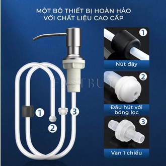 Bộ Chậu rửa chén bát INOX 304 cao cấp 2 hố cân cỡ 82x45cm, màu xám bạc chống trày xước, dễ vệ sinh - QM.CR001