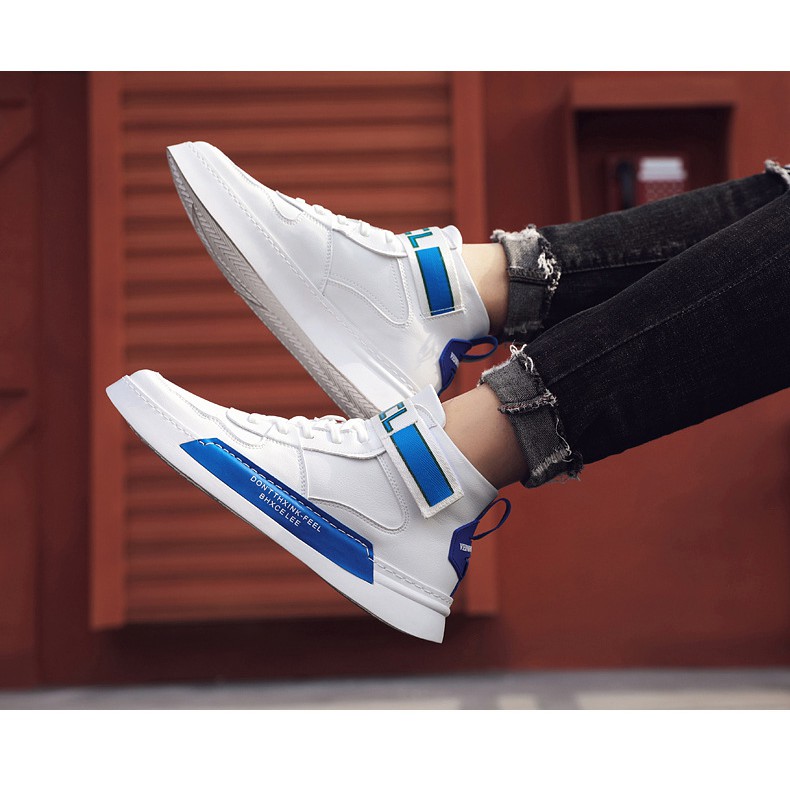 Giày sneaker nam cổ cao [FREESHIP] D508 shop Địch Địch chuyên giày nam đẹp