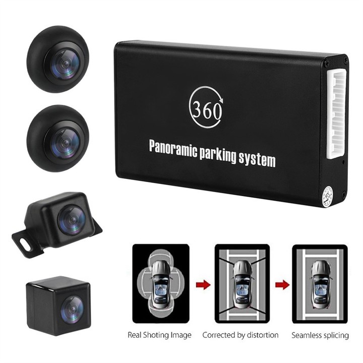 Camera hành trình 360 độ cao cấp chuẩn AHD dành cho tất cả các loại xe ô tô