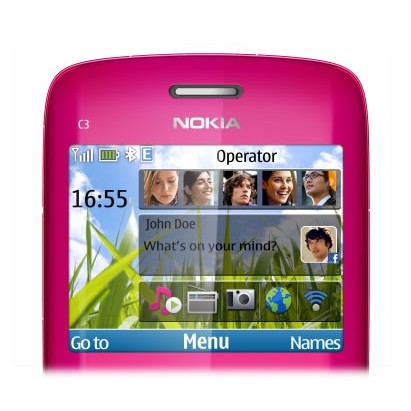 Điện thoại nokia cổ c3-00 bảo hành 12 tháng