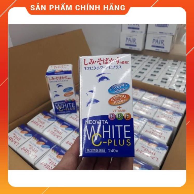 Viên uống trắng da, mờ thâm nám NeoVita White Plus 240 viên Nhật Bản (Japan Domestic)