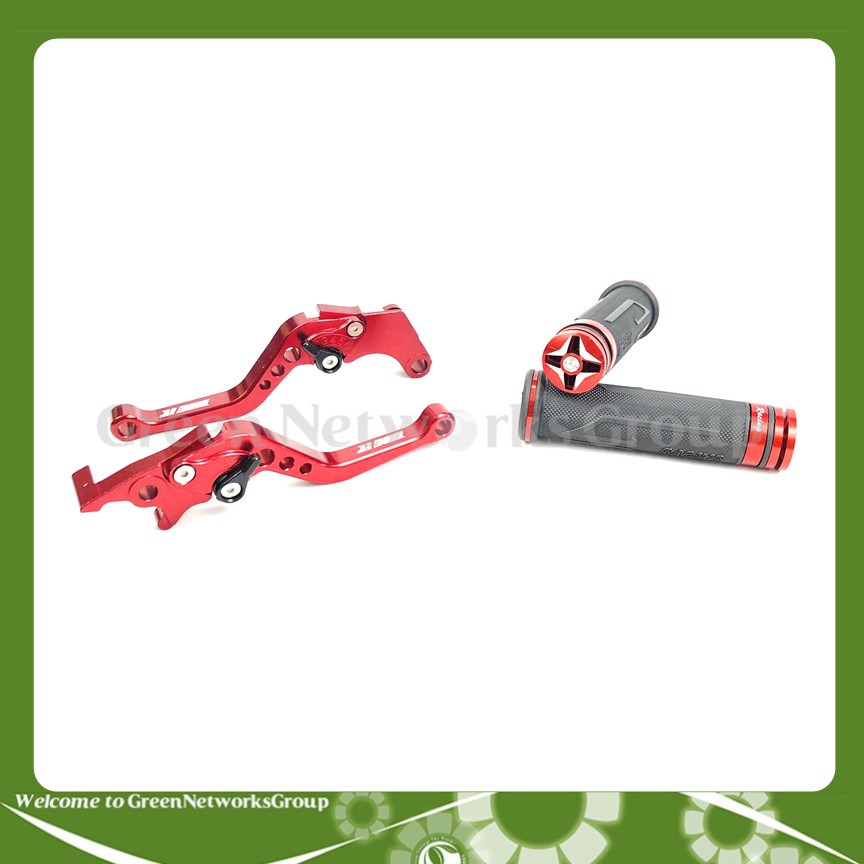 Bộ tay thắng tay côn 6 số kèm bao tay xe máy gù pha lê cho xe Winner 150 Greennetworks