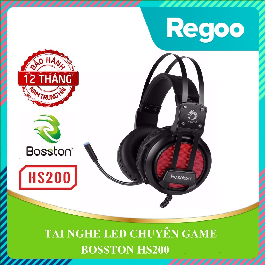 TAI NGHE LED CHUYÊN GAME BOSSTON HS200