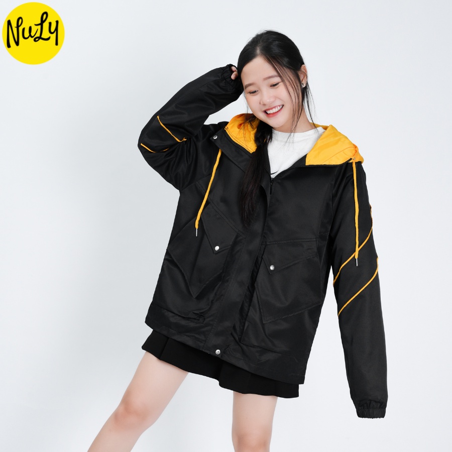 Áo khoác gió nữ Jacket Wind NULY rustic beauty - NL03