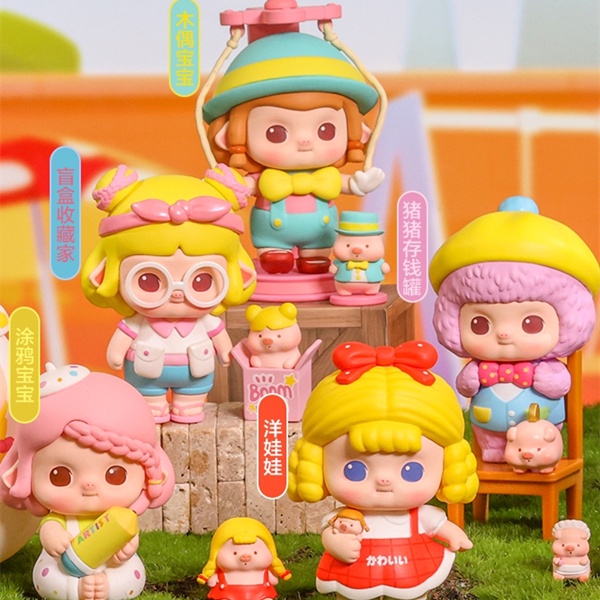★Hgtoys★Mô Hình Búp Bê Popmart MINICO Trang Trí Tiệc Tùng