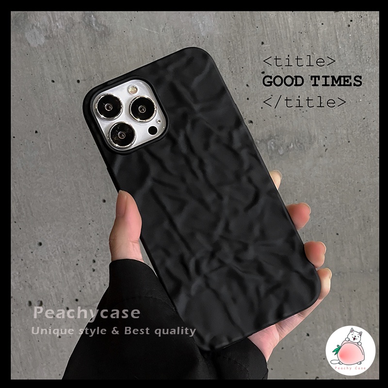 Ốp Điện Thoại TPU Mềm Chống Sốc Màu Đen Nhám Cho iPhone 14 13 Mini 12 Pro Max 11 Xr Xs Max X 7 8 Plus 12Mini