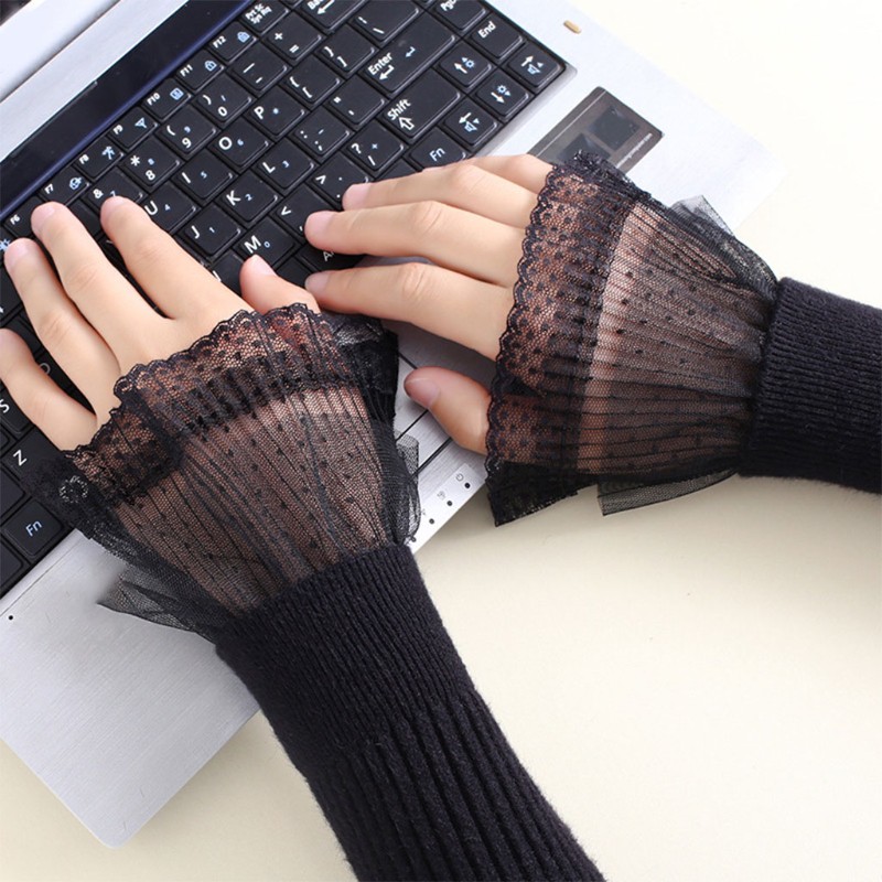 1 Đôi Ống Ren Kiểu Hàn Quốc Cho Nữ