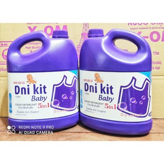 nước giặt xả Dni kit