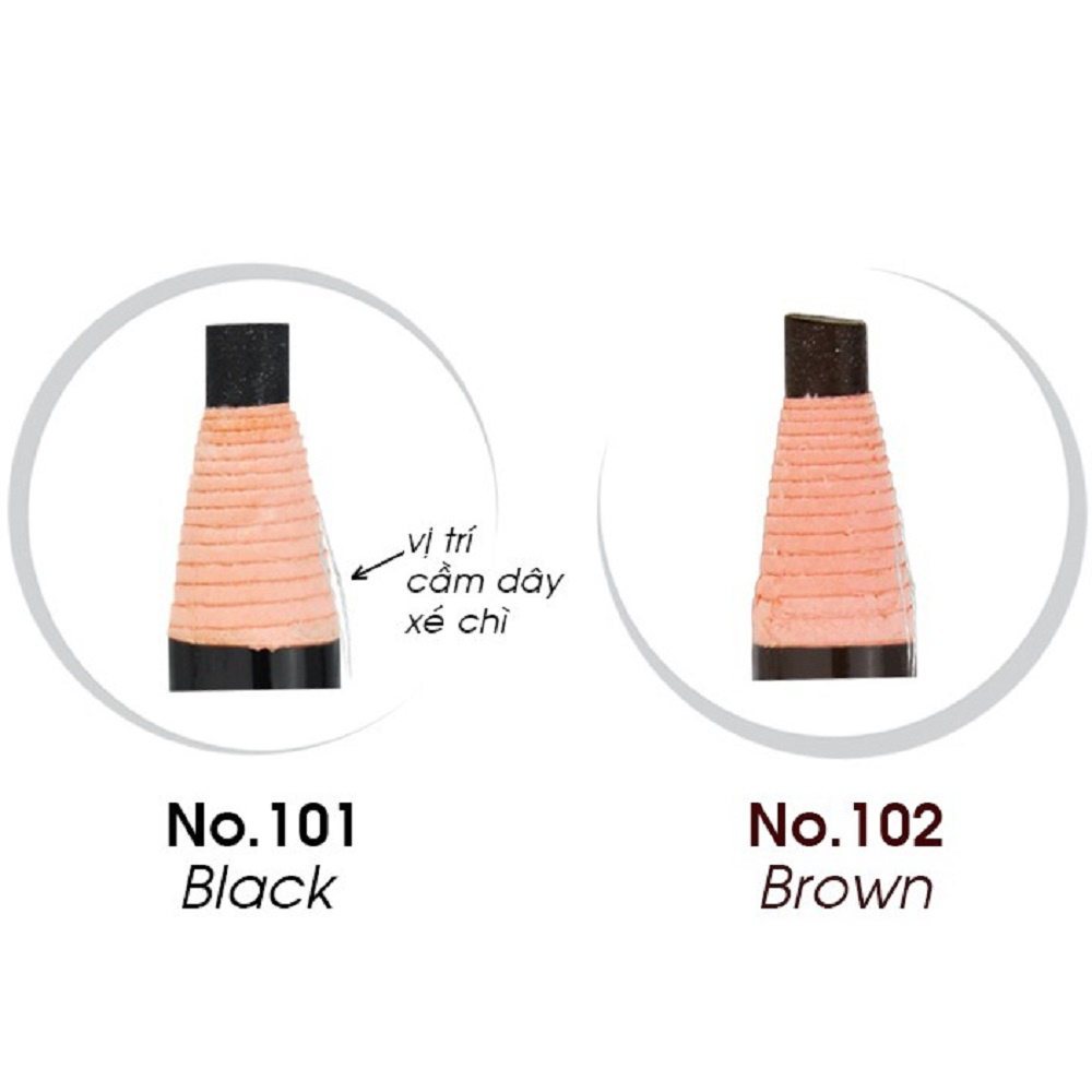 Chì Kẻ Mày Xé Suri 102 Brown Màu Nâu