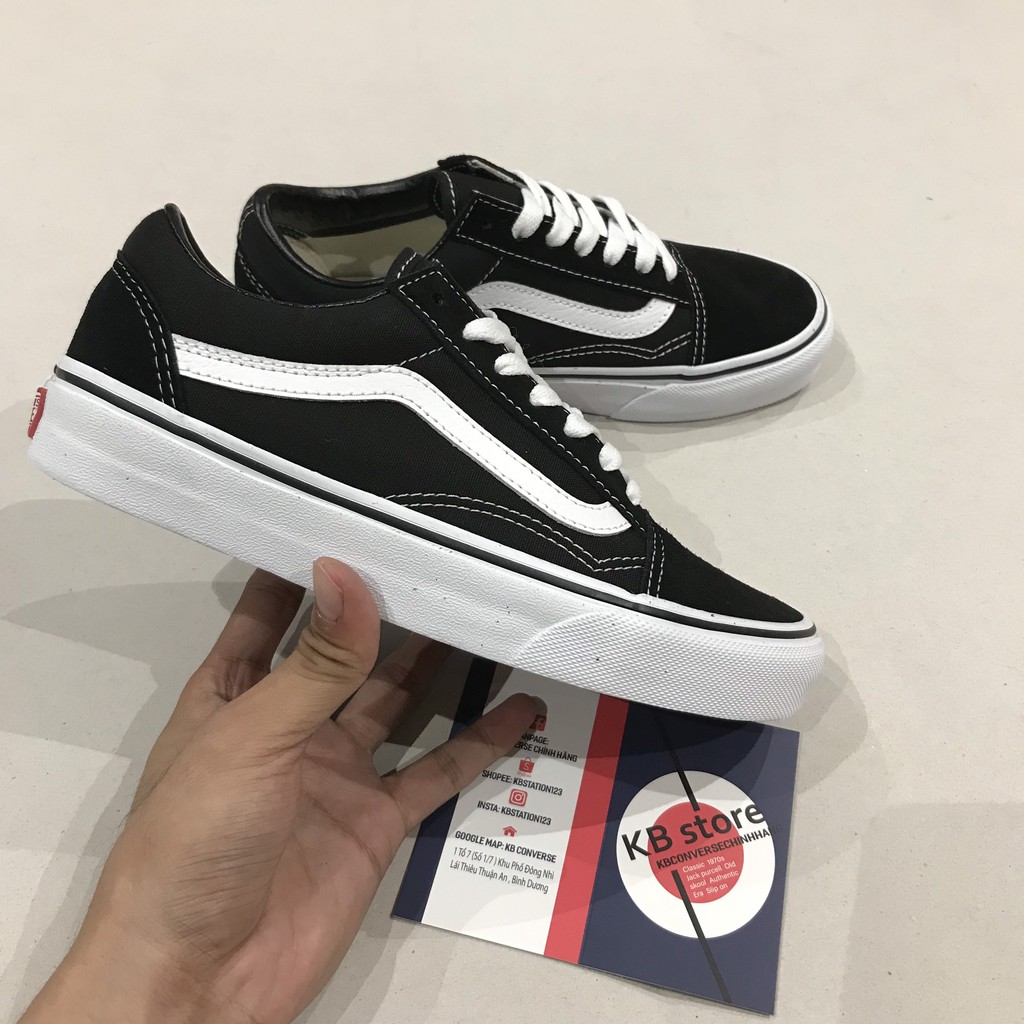 Giày Vans Old Skool Đen chính hãng