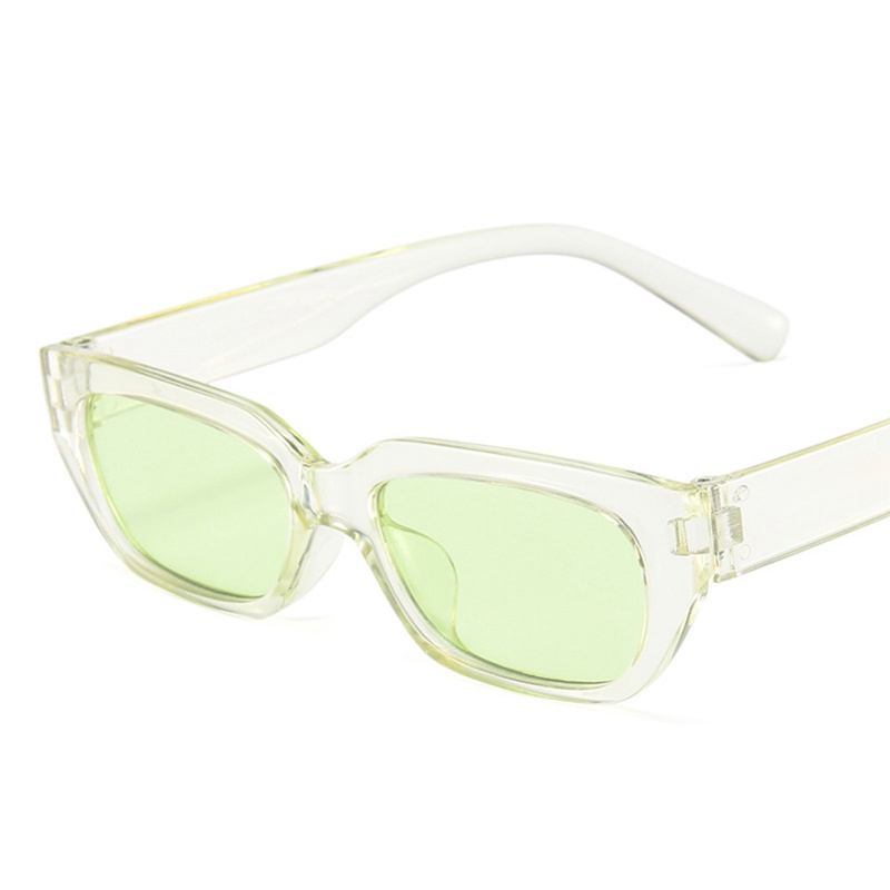Kính Mát Tròng Trong Suốt Phong Cách Âu Mỹ Cá Tính