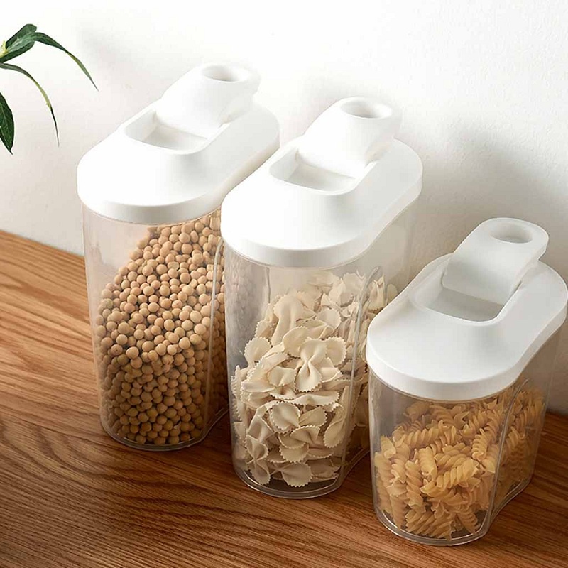 Hộp Nhựa Đựng Ngũ Cốc 1L / 1.5L Tiện Dụng