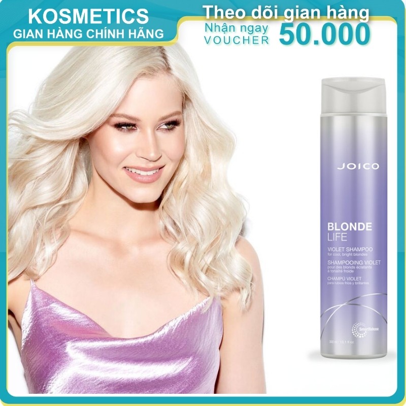 Dầu gội tím khử vàng JOICO Blonde Life Violet 1000ml