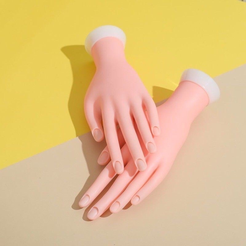 Bàn tay giả silicon học Nail- Bàn tay khớp linh hoạt