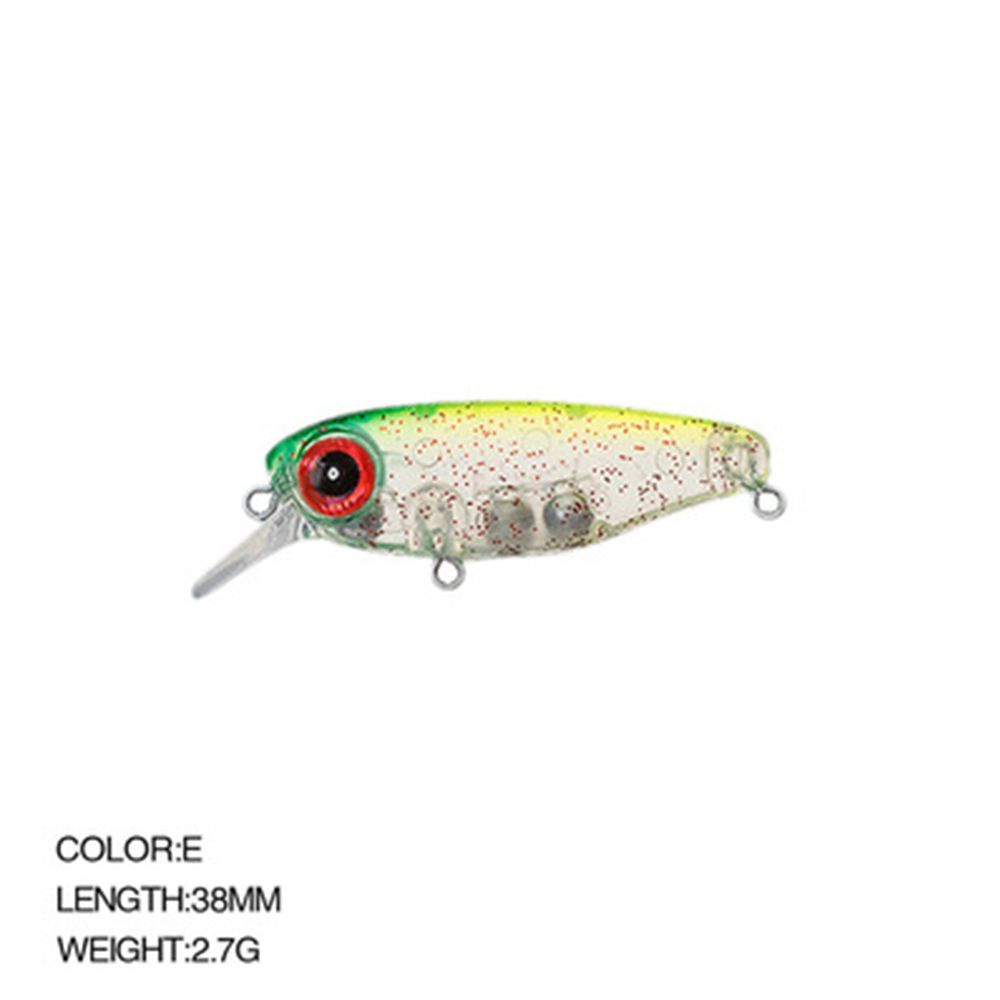 Mồi Câu Cá Nhân Tạo Nổi 38mm 2.7g Nhiều Màu Sắc