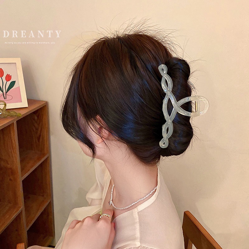 Kẹp Tóc Hình Gợn Sóng Thời Trang Hàn Quốc Độc Đáo Cho Nữ