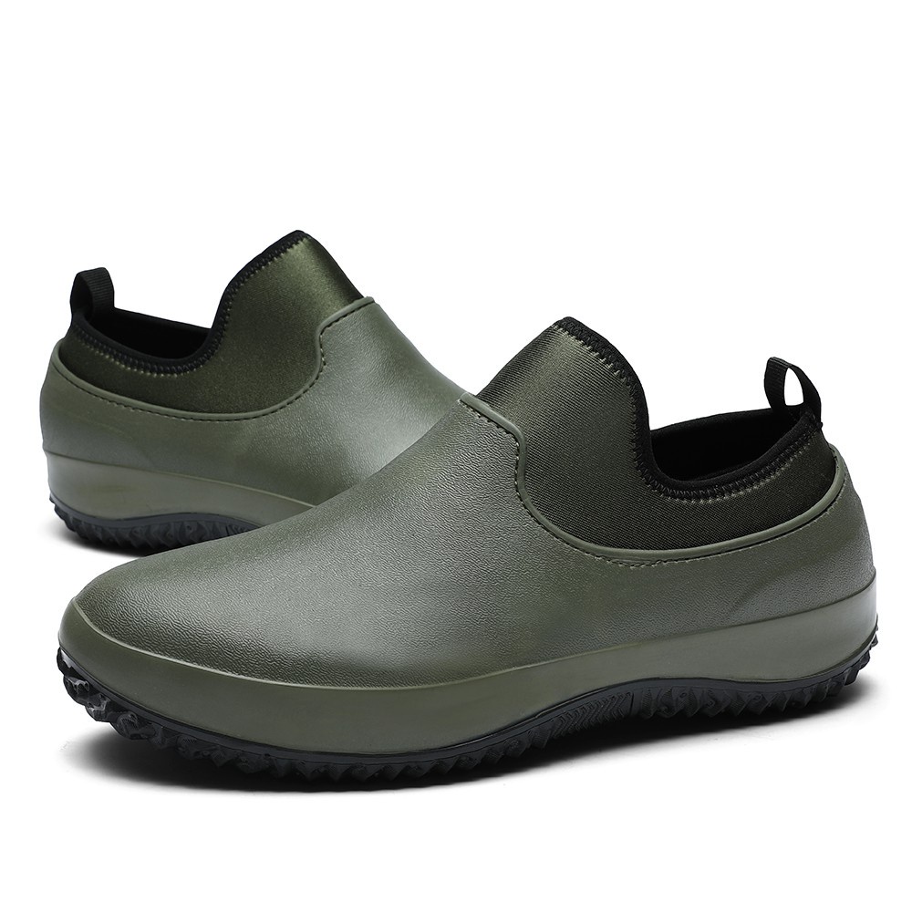 Giày bảo hộ lao động bằng cao su mới siêu nhẹ chống trượt chống mài mòn size 36-47 | BigBuy360 - bigbuy360.vn