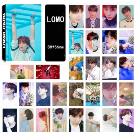 Bộ Ảnh Thẻ LomoCard BTS 30 Tấm