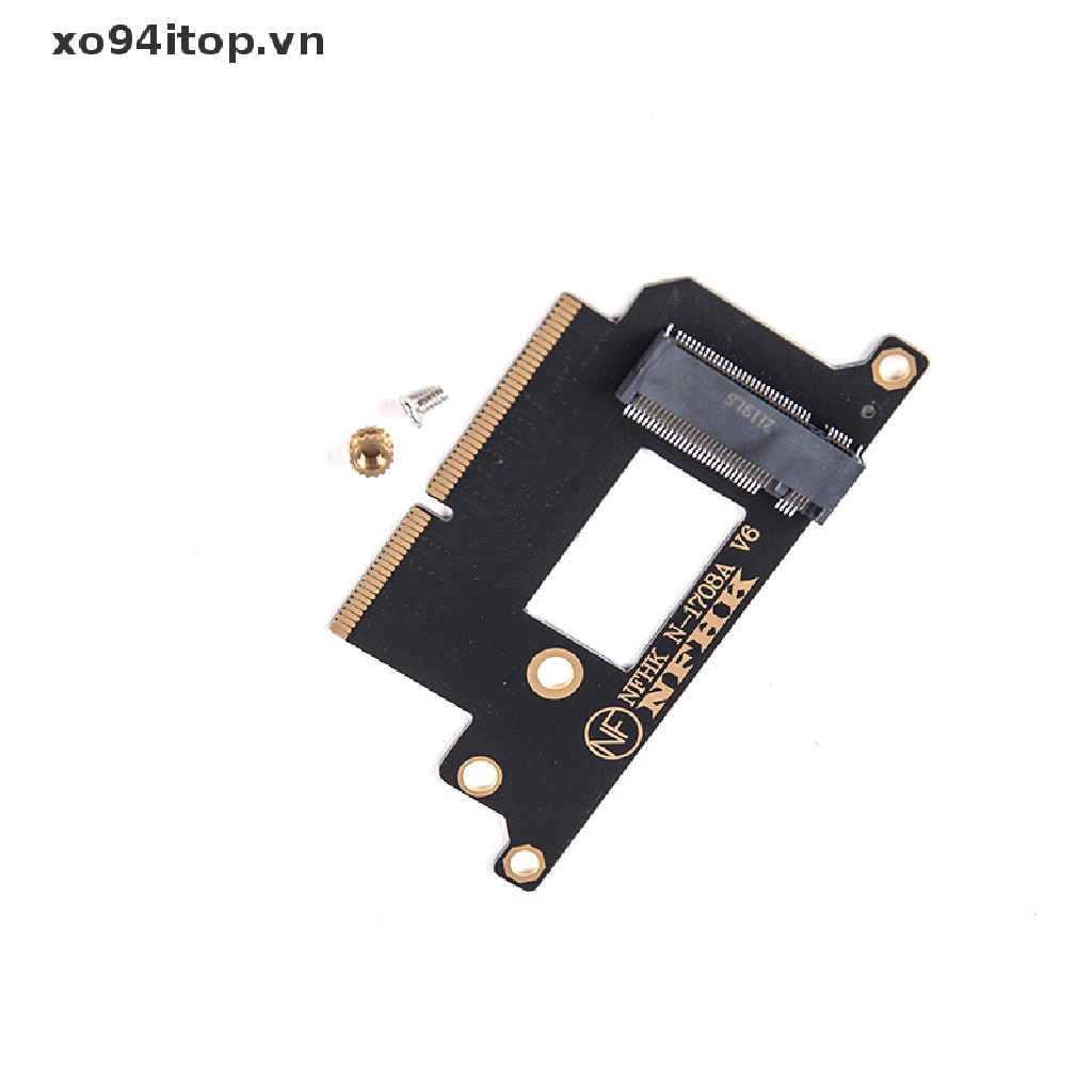 Thẻ chuyển đổi NVME M.2 NGFF M-Key SSD thích hợp cho Macbook Pro 2016 2017 13 &quot;A1708