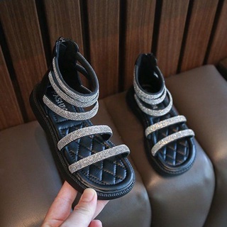 sandal chiến binh đính đá bé gái