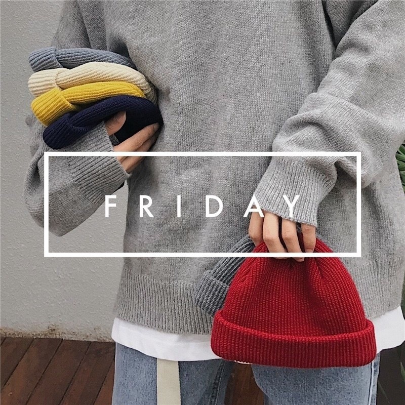 X Nón Beanie đa dạng Màu - Mũ Len Beanie Hàn Quốc Unisex 77 5