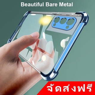 Ốp điện thoại trong suốt bằng silicon chống sốc cho Oppo Reno4pro