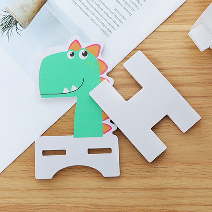Giá đỡ Điện Thoại bằng gỗ dễ thương thân thiện với môi trường, để xem phim, sạc điện thoại -dc4123