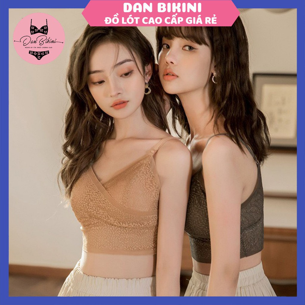 Áo Ngực Nữ - Áo Bra Ren Cao Cấp họa tiết ren lá gợi cảm tôn vòng một sexy quyến rũ mẫu 2066