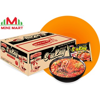 THÙNG 24 GÓI MÌ SIUKAY HƯƠNG VỊ HẢI SÀN