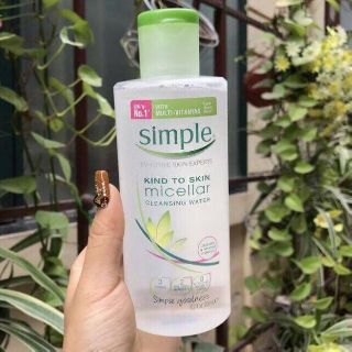TẨY TRANG SIMPLE CHÍNH HÃNG 200ML