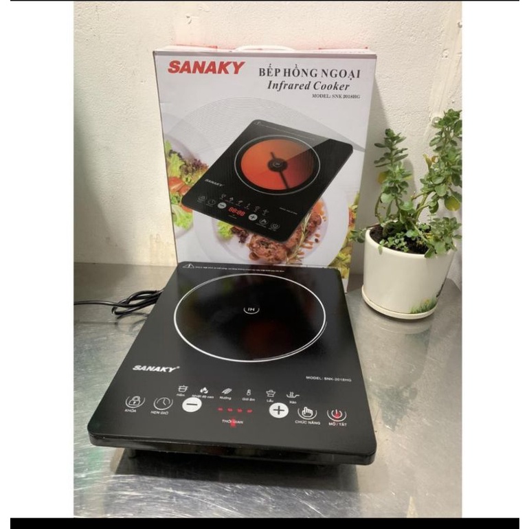 Bếp hồng ngoại Sanaky SNK-2018HG Bảo hành chính hãng 12 tháng trên toàn quốc