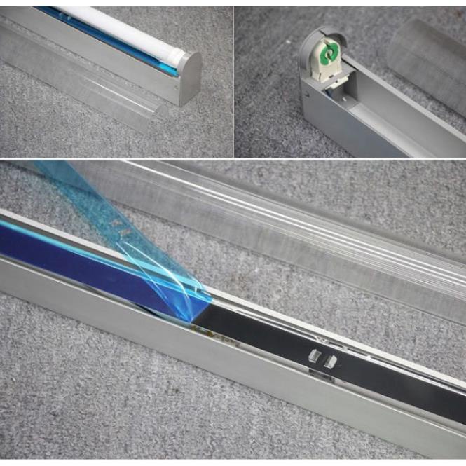 Máng đèn chống bụi 120cm chất liệu nhôm cao cấp