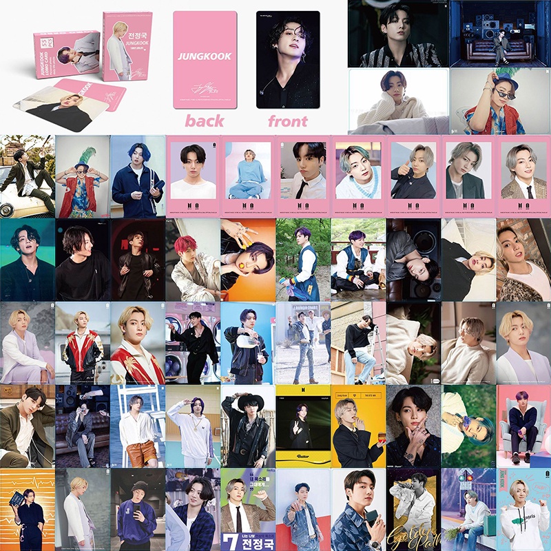 Hộp 54 Thẻ Hình LOMO Card Nhóm Nhạc BTS 2022