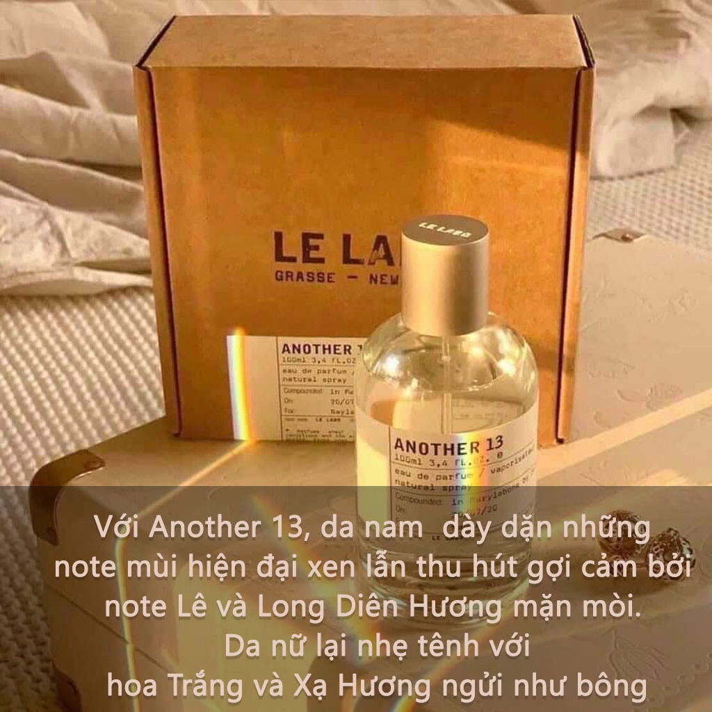 Mẫu Thử Nước Hoa Le Labo Another 13, Nước Hoa Unisex Another 13 2ml, 5ml, 10ml chính hãng