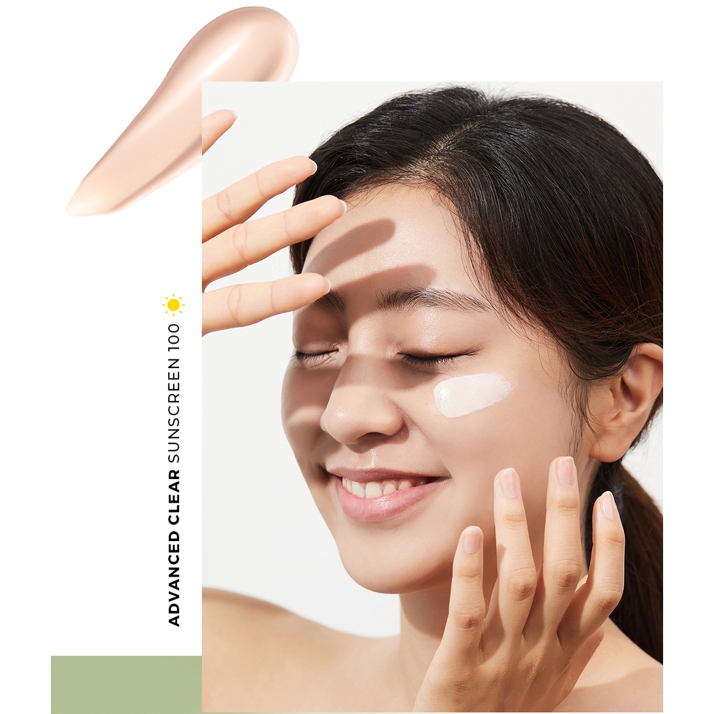 Kem Chống Nắng Kiểm Soát Dầu, Nhờn Cell Fusion C Advanced Clear Sunscreen 100 SPF 50+/Pa++++ 50ml