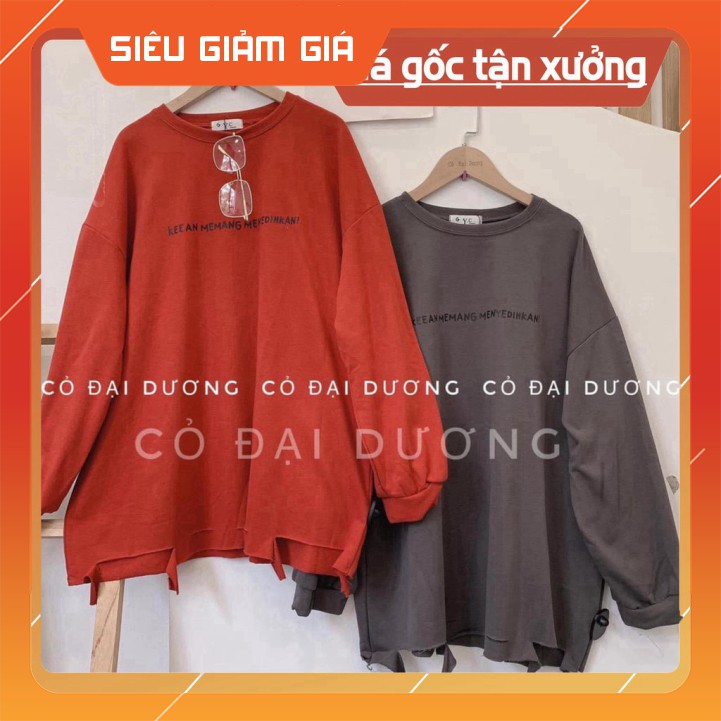 Áo thun chữ tay dài rách gấu siêu rẻ cực rẻ
