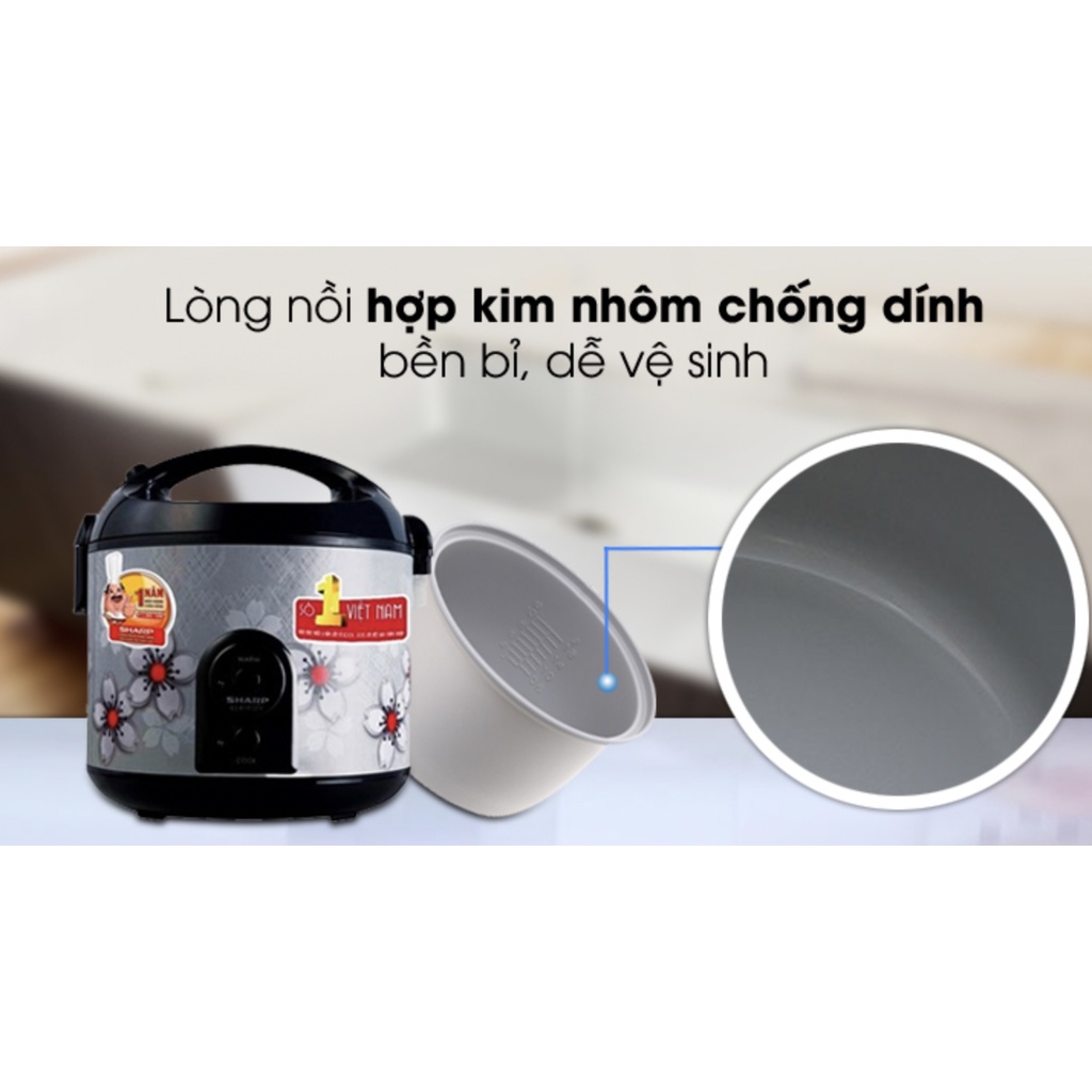 Nồi cơm điện Sharp KS-191STV